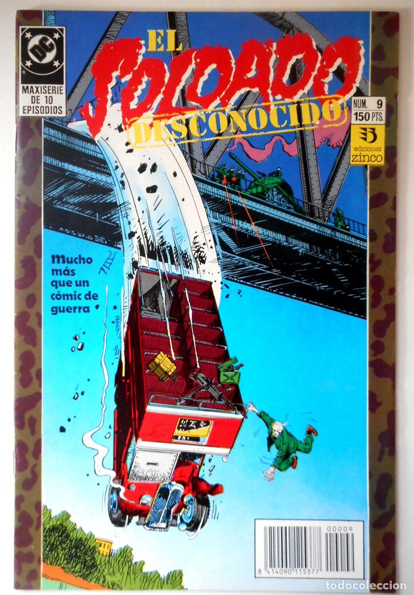 C&oacute;mics: EL SOLDADO DESCONOCIDO N&ordm;9 (ZINCO-DICIEMBRE 1991) JAMES OWSLEY - PHIL GASCOINE