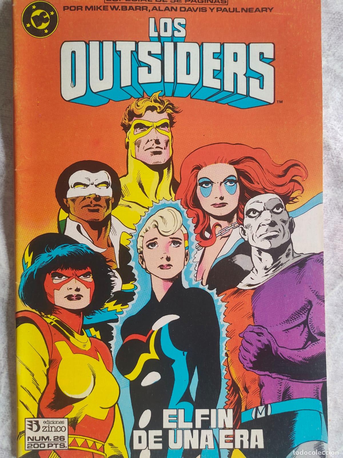 C&oacute;mics: LOS OUTSIDERS NUMERO 26