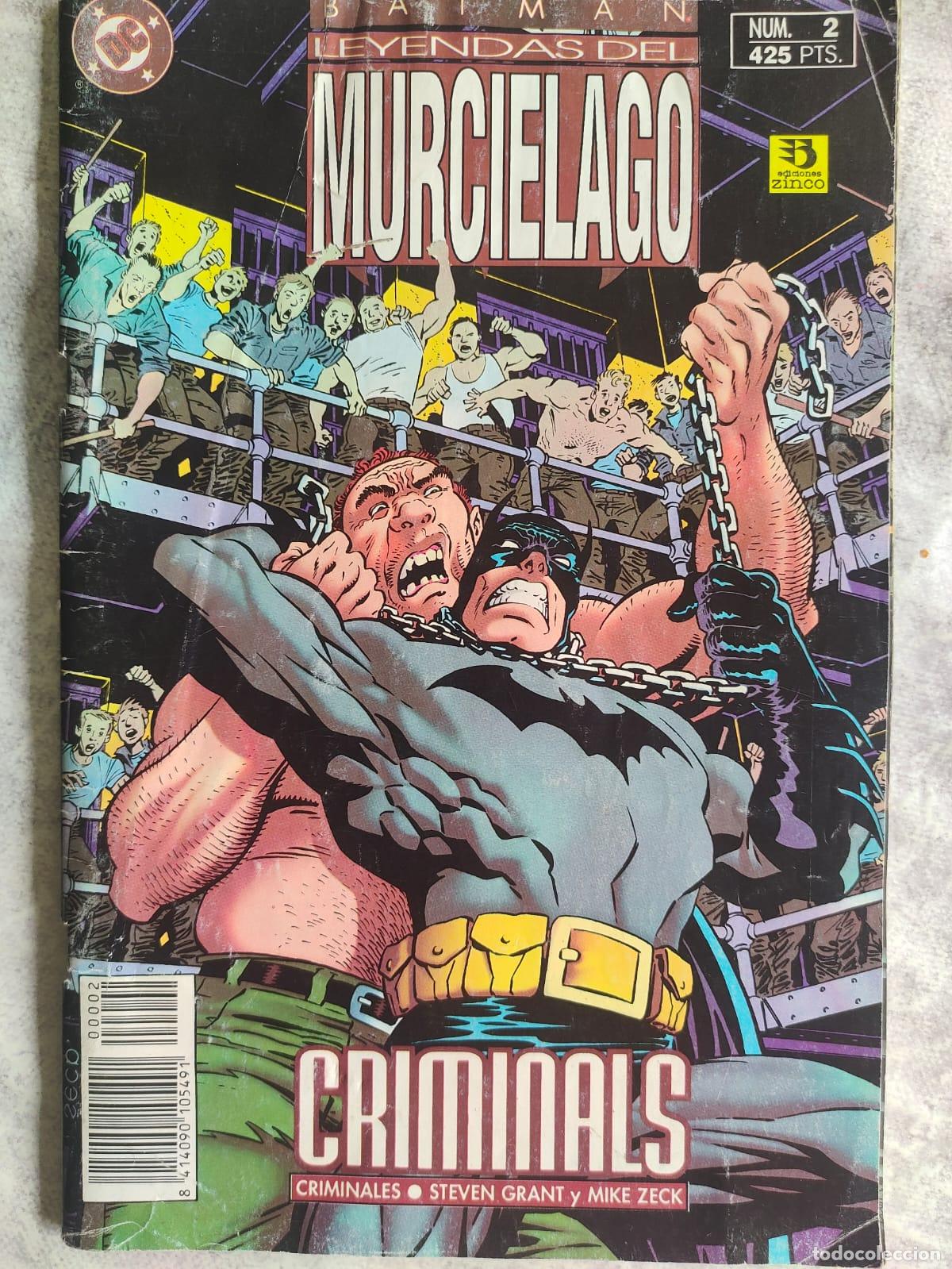 C&oacute;mics: LEYENDAS DEL MURCIELAGO NUMERO 2