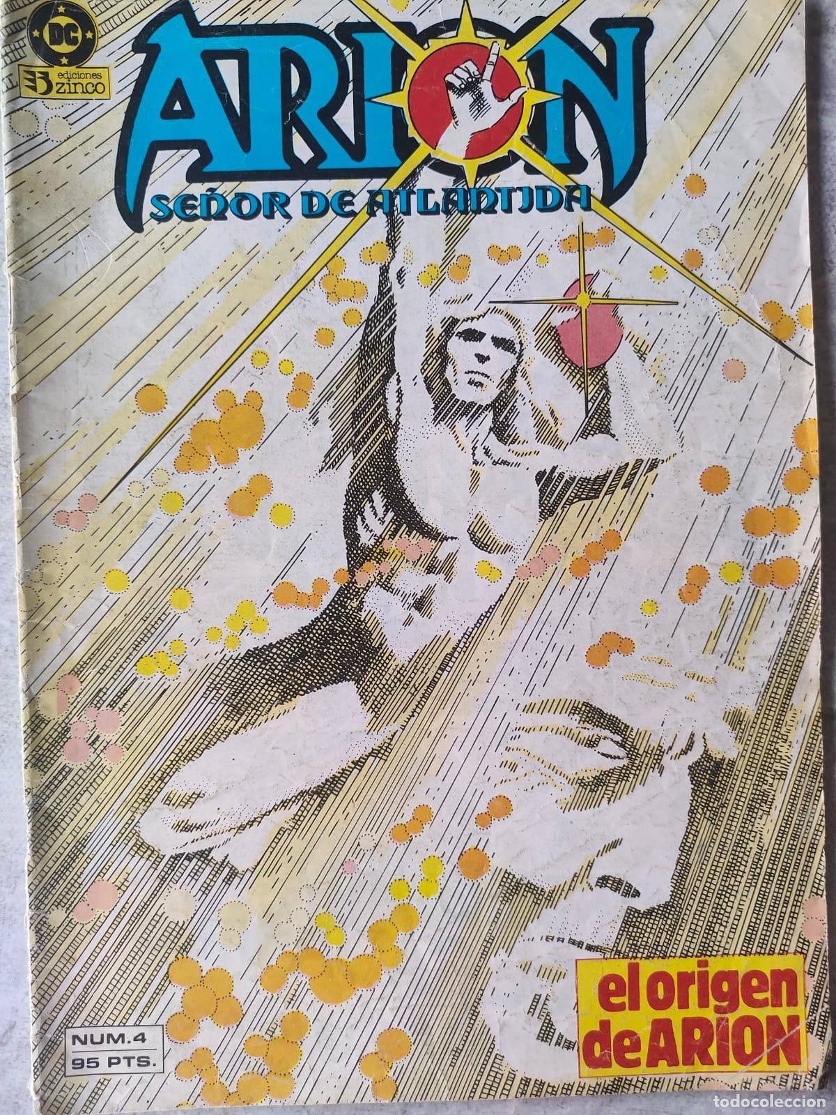 C&oacute;mics: ARION SE&Ntilde;OR DE ATLANTIDA NUMERO 4