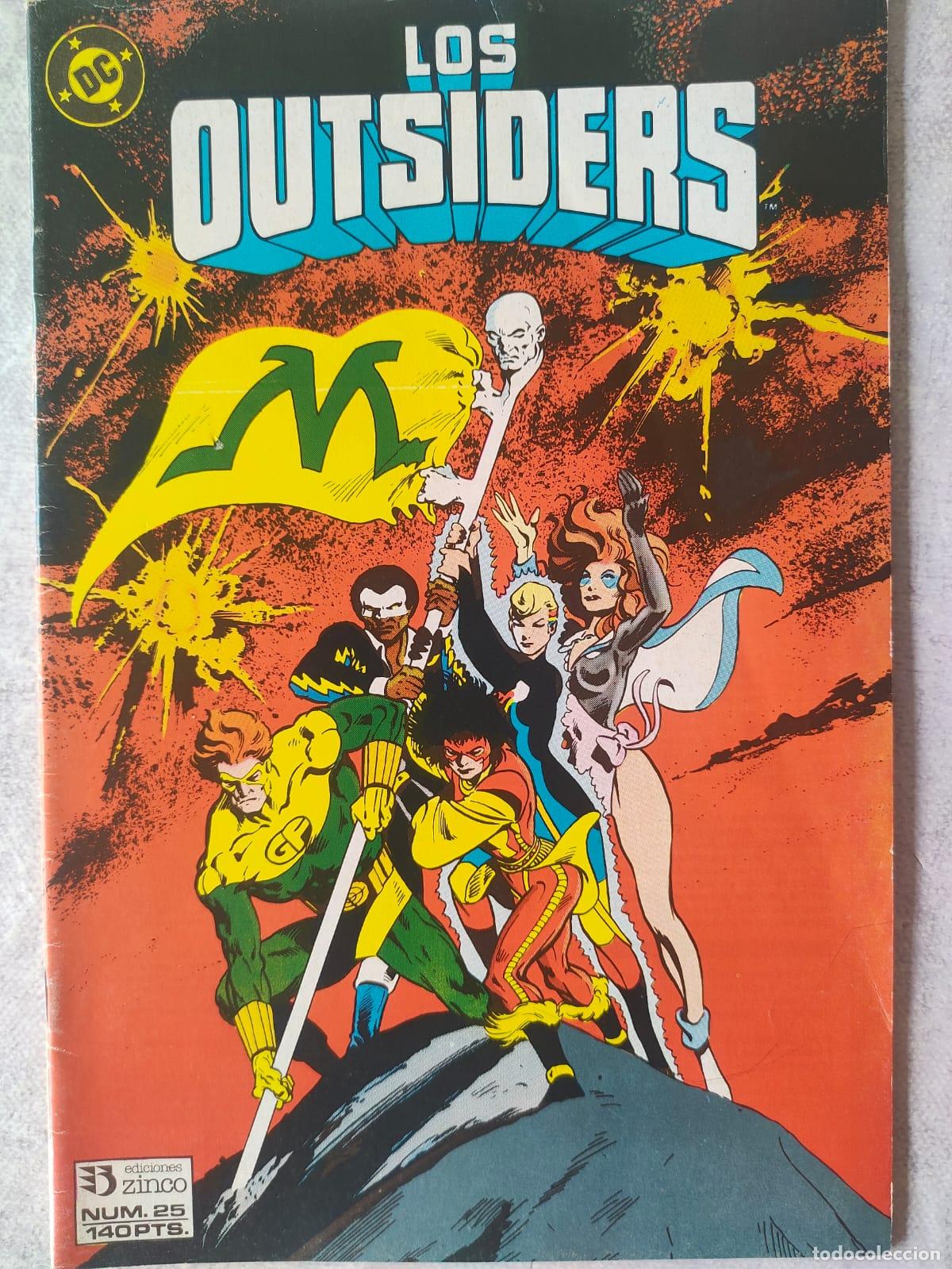 C&oacute;mics: LOS OUTSIDERS NUMERO 25