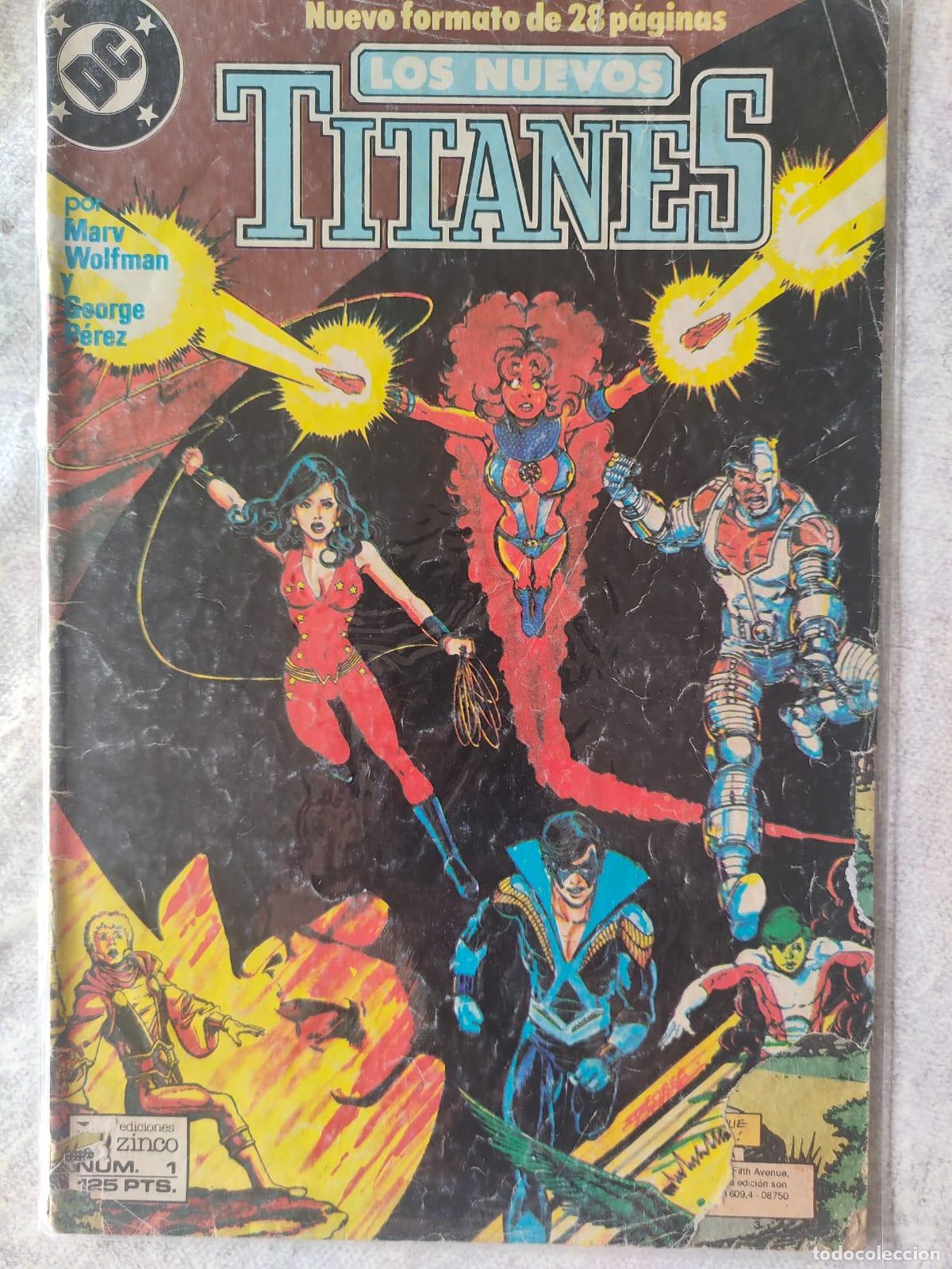 C&oacute;mics: LOS NUEVOS TITANES VOL 2 NUMERO 1 - Foto 1