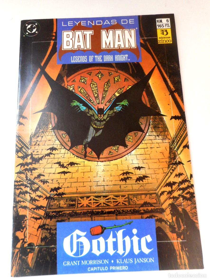C&oacute;mics: LEYENDAS DE BATMAN N&ordm;6 GOTHIC (ZINCO- DICIEMBRE 1990) GRANT MORRISON - KLAUS JANSON