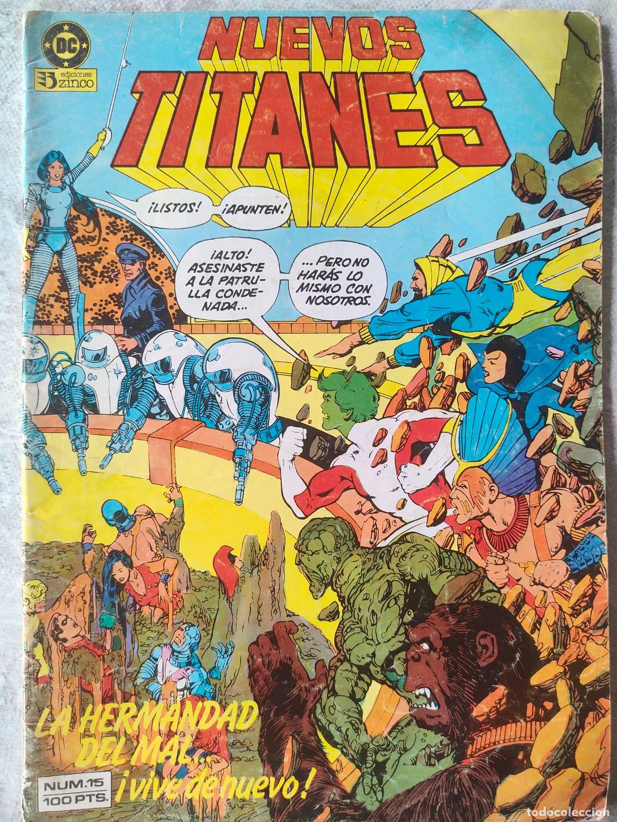 C&oacute;mics: NUEVOS TITANES VOL 1 NUMERO 15