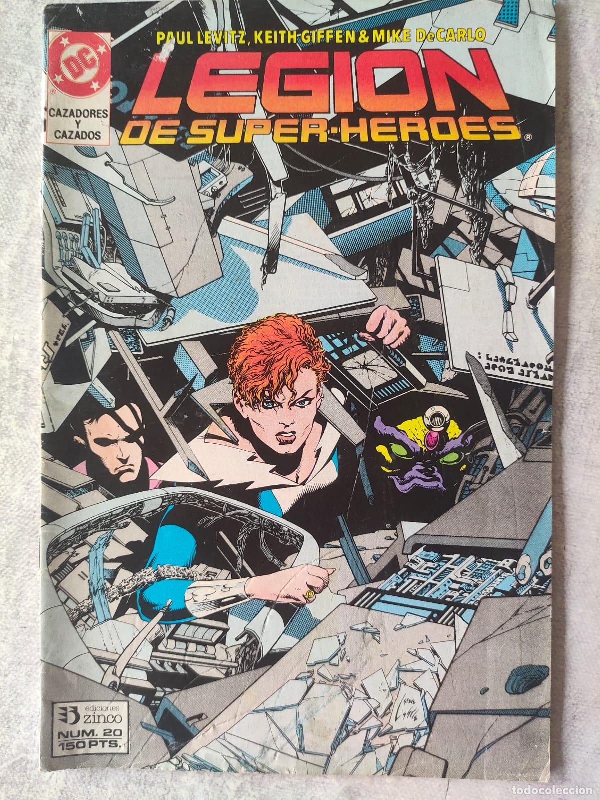 C&oacute;mics: LEGION DE SUPER HEROES NUMERO 20