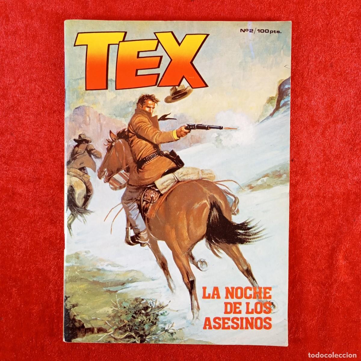 Comics: TEX - LA NOCHE DE LOS ASESINOS - N&ordm; 2 - G.L. BONELLI - EDICIONES ZINCO - 1983 / 1825