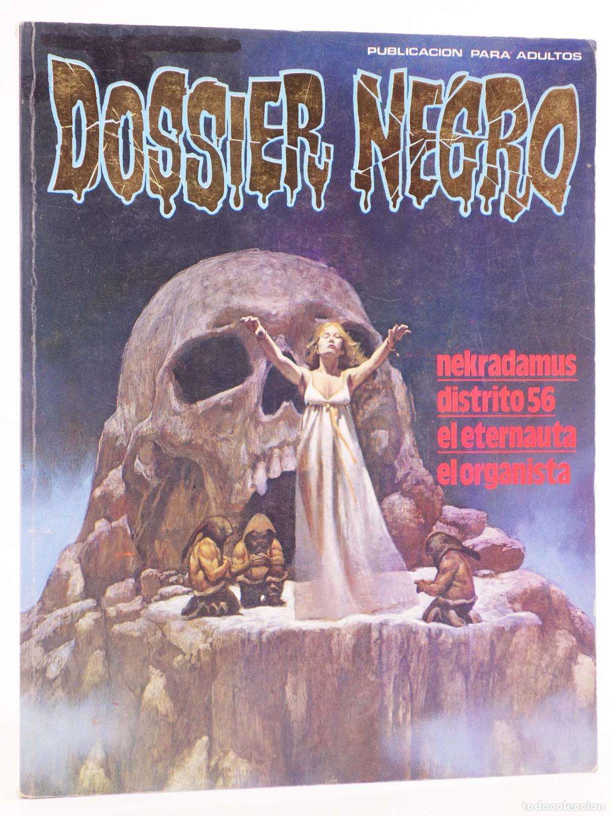 C&oacute;mics: DOSSIER NEGRO 150 A 153. RETAPADO (Vvaa) Zinco, 1989