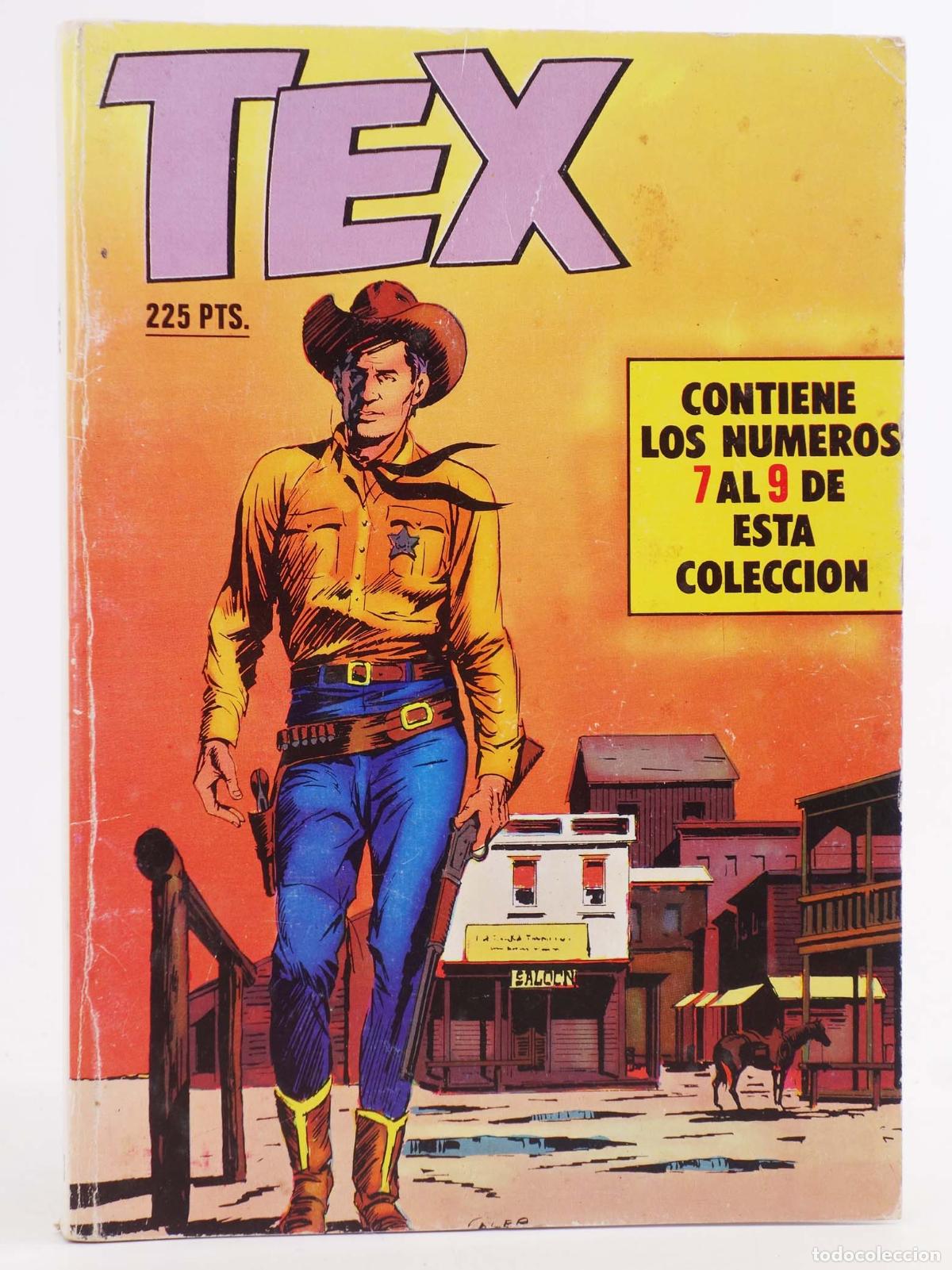 C&oacute;mics: TEX 7,8,9. RETAPADO (Gian Luigi Bonelli) Zinco, 1985
