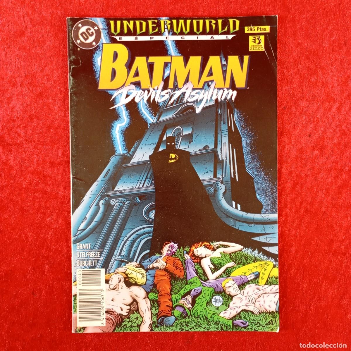 C&oacute;mics: BATMAN - DEVILS ASYLUM - UNDERWORLD ESPECIAL - DC - EDICIONES ZINCO - DICIEMBRE 1995 / 1861