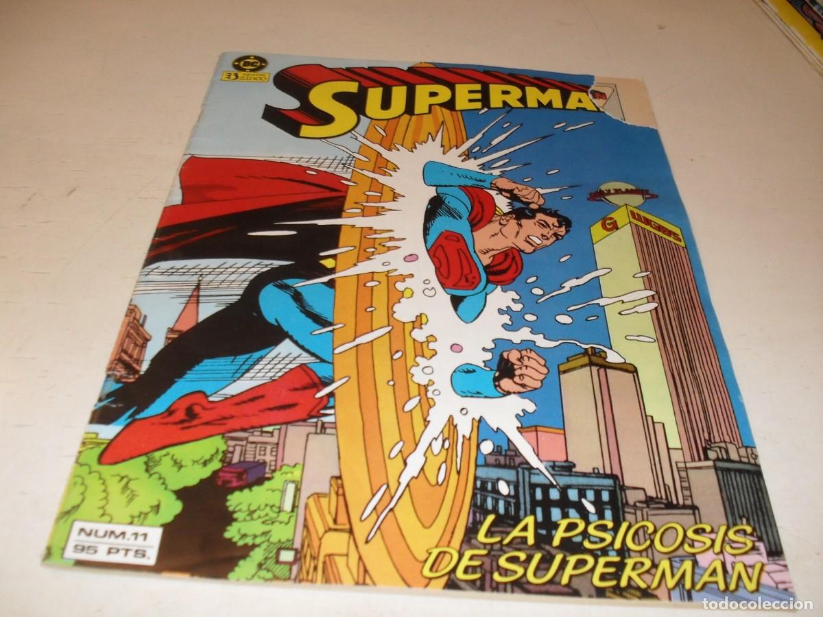Comics: SUPERMAN,VOL 1,N&ordm; 11,DE 38,EPOCA PRE-CRISIS,CON DIBUJOS DE CURT SWANN,ZINCO,1984