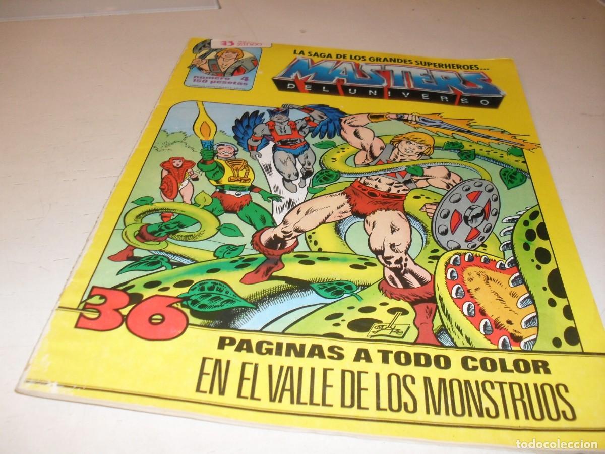 C&oacute;mics: MASTERS DEL UNIVERSO N&ordm; 4,EN EL VALLE DE LOS MONSTRUOS,DE 20,ZINCO,1987