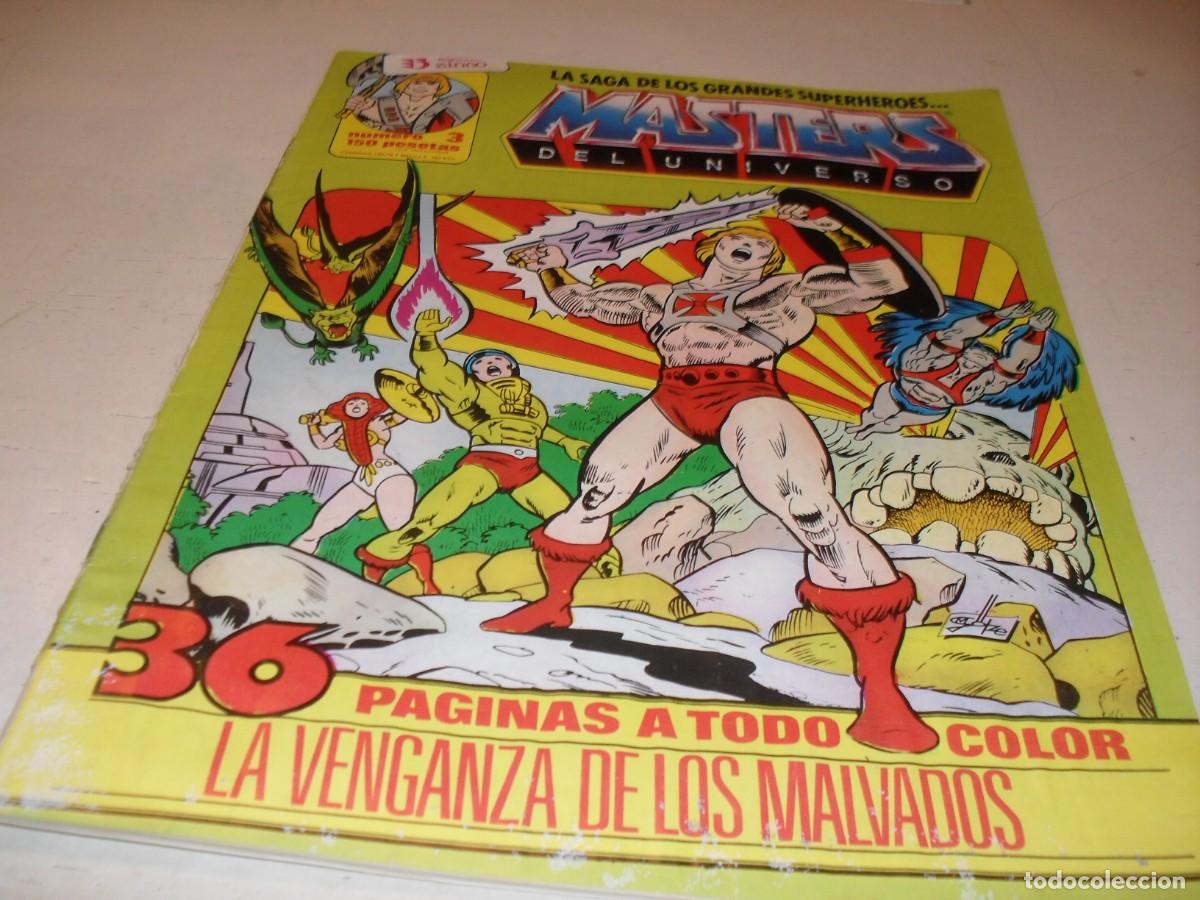 C&oacute;mics: MASTERS DEL UNIVERSO N&ordm; 3,LA VENGANZA DE LOS MALVADOS,DE 20,ZINCO,1987