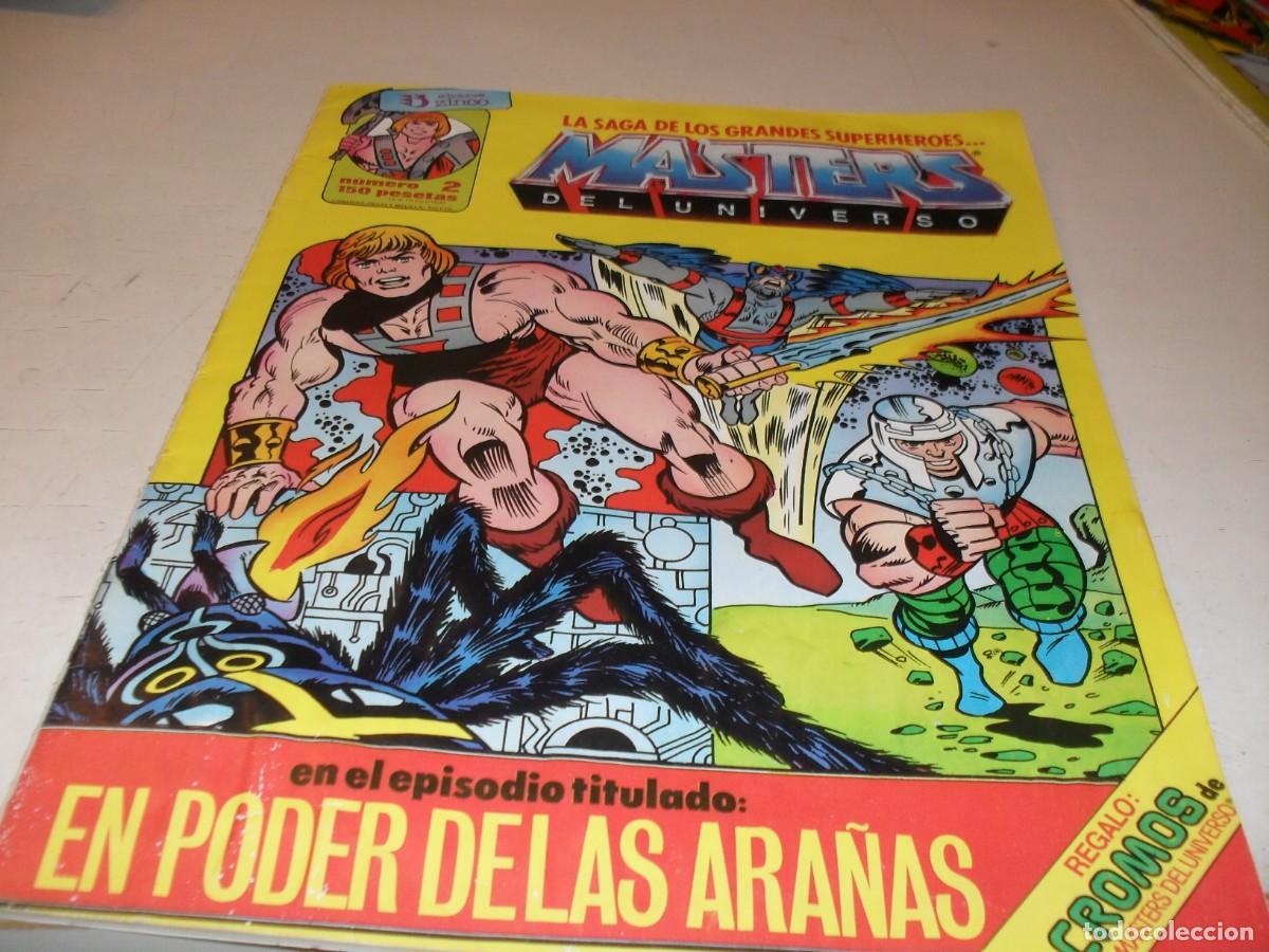 C&oacute;mics: MASTERS DEL UNIVERSO N&ordm; 2,SIN LOS CROMOS,EN PODER DE LAS ARA&Ntilde;AS,DE 20,ZINCO,1987