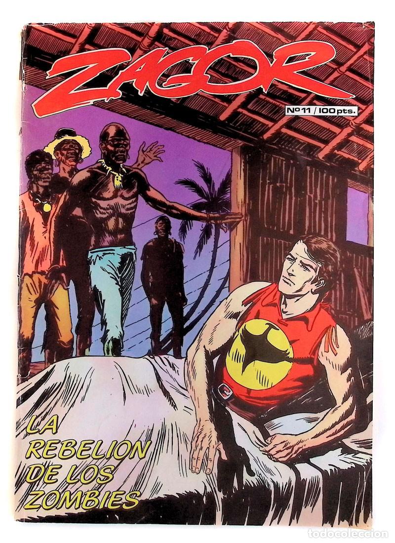 Comics: COMIC ZAGOR N&ordm; 11 LA REBELION DE LOS ZOMBIES EDICIONES ZINCO 1983