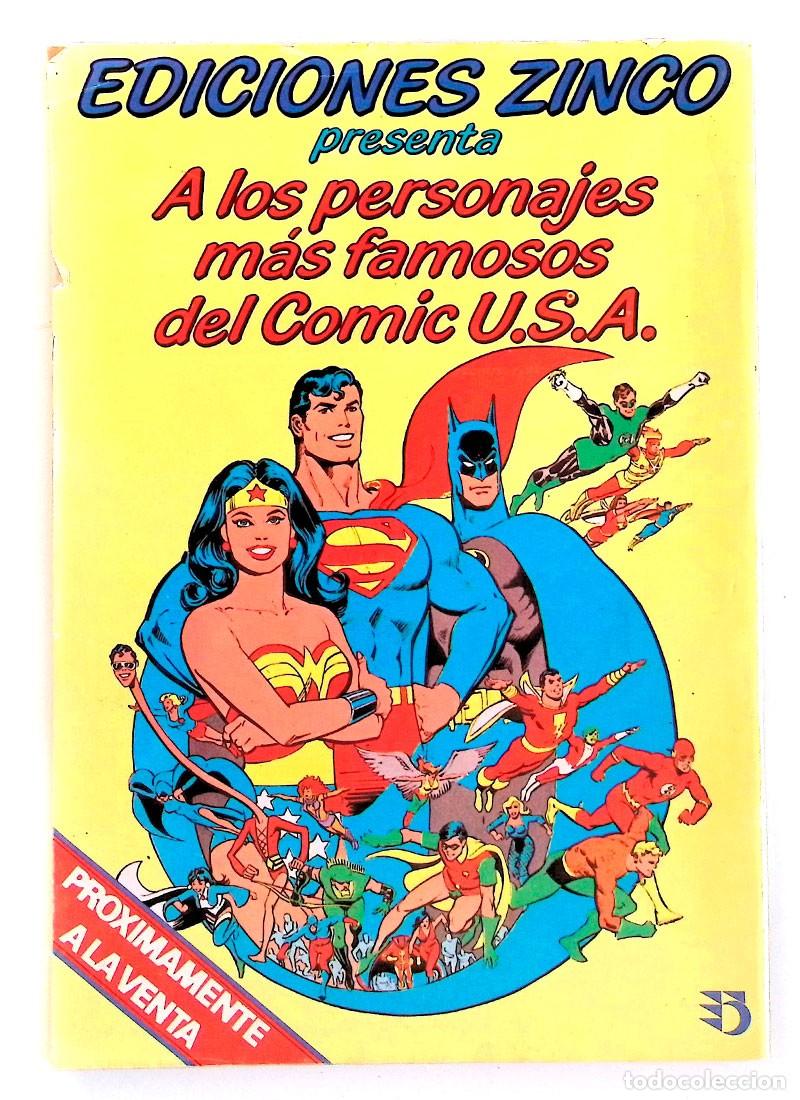 C&oacute;mics: COMIC ZAGOR N&ordm; 17 CARNAVAL TRAGICO EDICIONES ZINCO 1984 - Foto 2