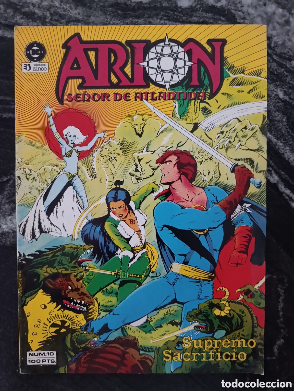 C&oacute;mics: ARION SE&Ntilde;OR DE ATLANTIDA. N 10