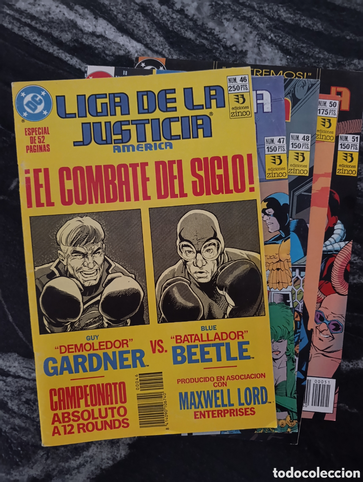 C&oacute;mics: LIGA DE LA JUSTICIA AM&Eacute;RICA. ZINCO