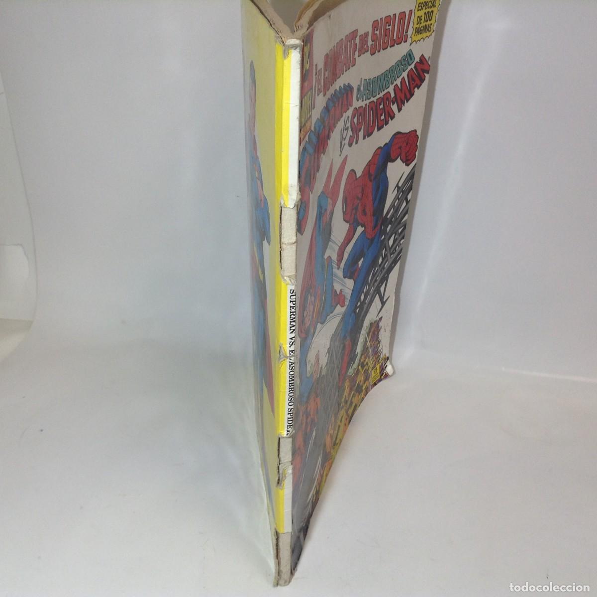 C&oacute;mics: DC Y MARVEL PRESENTAN: SUPERMAN VS EL ASOMBROSO SPIDERMAN - 1976 **EDICIONES ZIN** - Foto 3