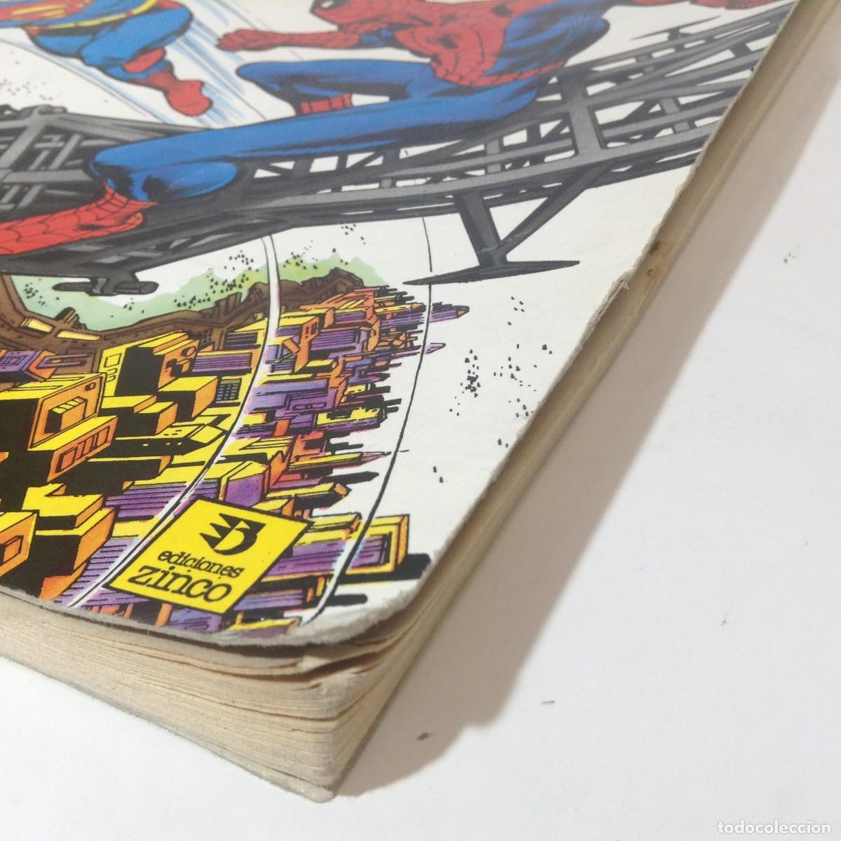 C&oacute;mics: DC Y MARVEL PRESENTAN: SUPERMAN VS EL ASOMBROSO SPIDERMAN - 1976 **EDICIONES ZIN** - Foto 7