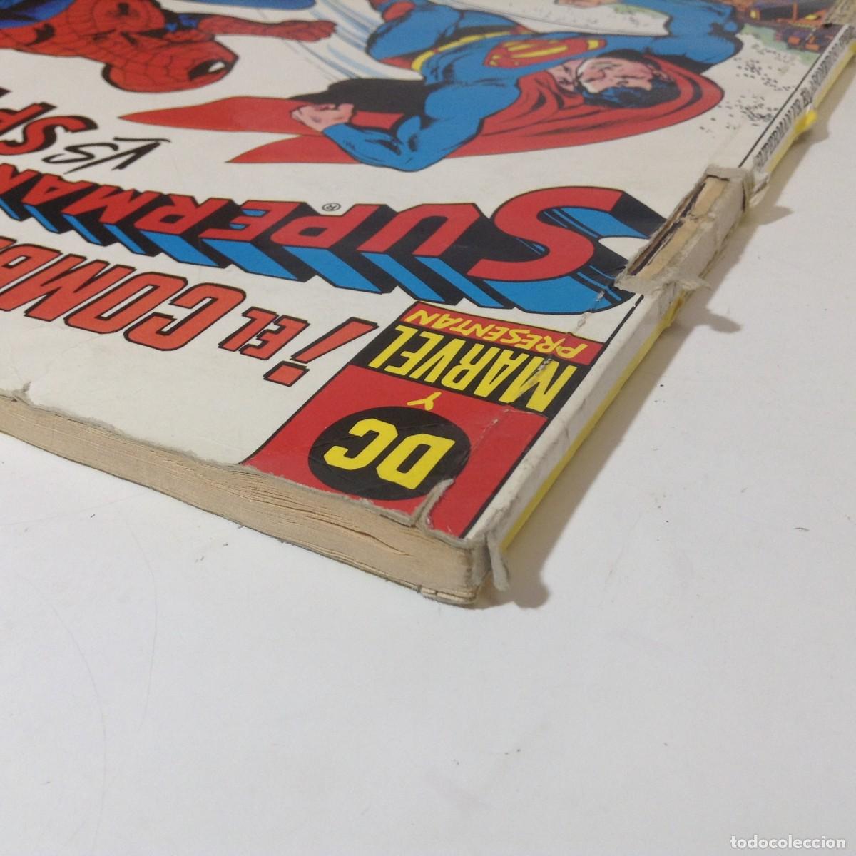C&oacute;mics: DC Y MARVEL PRESENTAN: SUPERMAN VS EL ASOMBROSO SPIDERMAN - 1976 **EDICIONES ZIN** - Foto 9