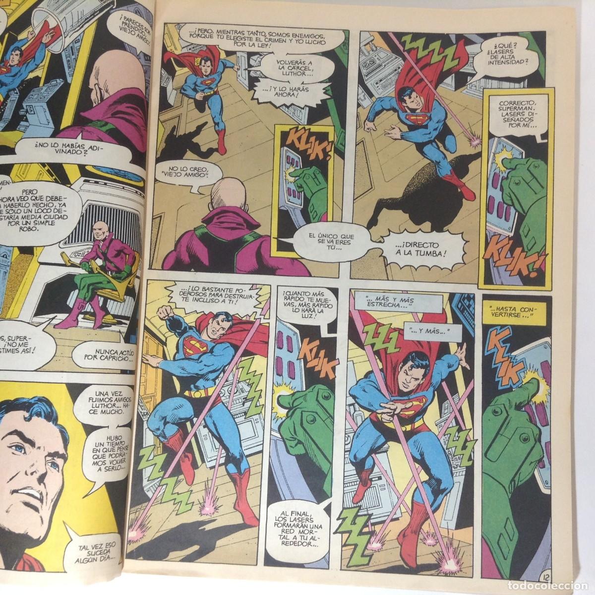 C&oacute;mics: DC Y MARVEL PRESENTAN: SUPERMAN VS EL ASOMBROSO SPIDERMAN - 1976 **EDICIONES ZIN** - Foto 12