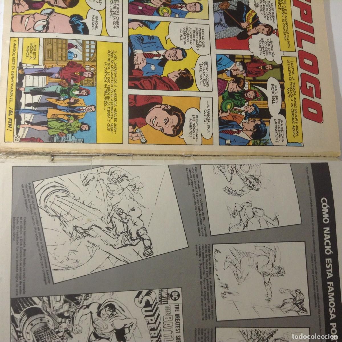 C&oacute;mics: DC Y MARVEL PRESENTAN: SUPERMAN VS EL ASOMBROSO SPIDERMAN - 1976 **EDICIONES ZIN** - Foto 16