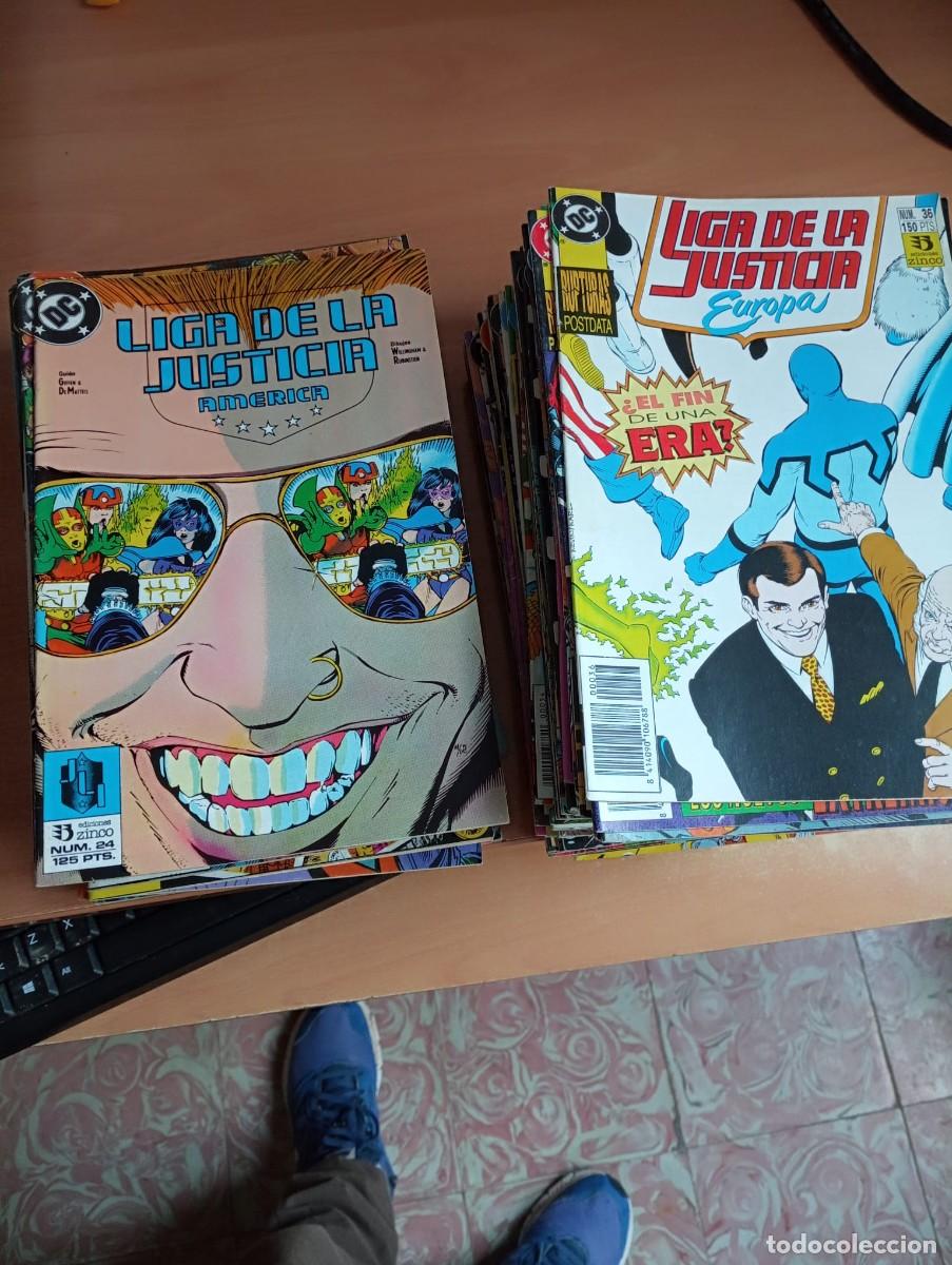 C&oacute;mics: Colecci&oacute;n de c&oacute;mics Liga de la Justicia (Am&eacute;rica, Europa, Internacional...)