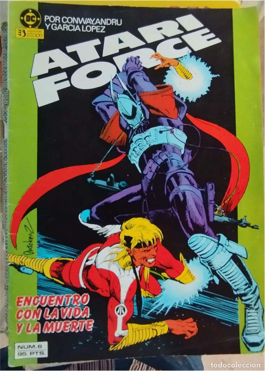 C&oacute;mics: ATARI FORCE N.&ordm; 6 ENCUENTRA CON LA VIDA Y LA MUERTE Ed ZINCO DC