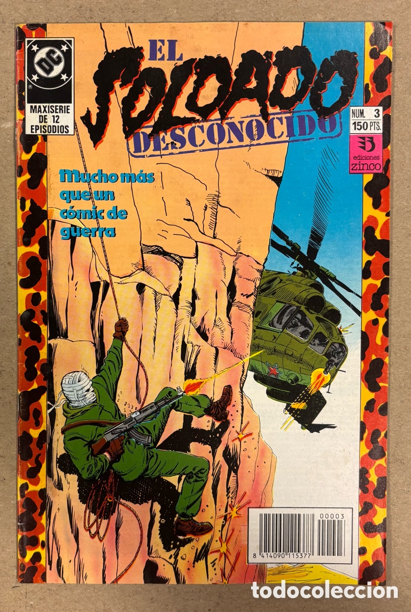 C&oacute;mics: EL SOLDADO DESCONOCIDO N&deg; 3 (DC EDICIONES ZINCO). - Foto 1