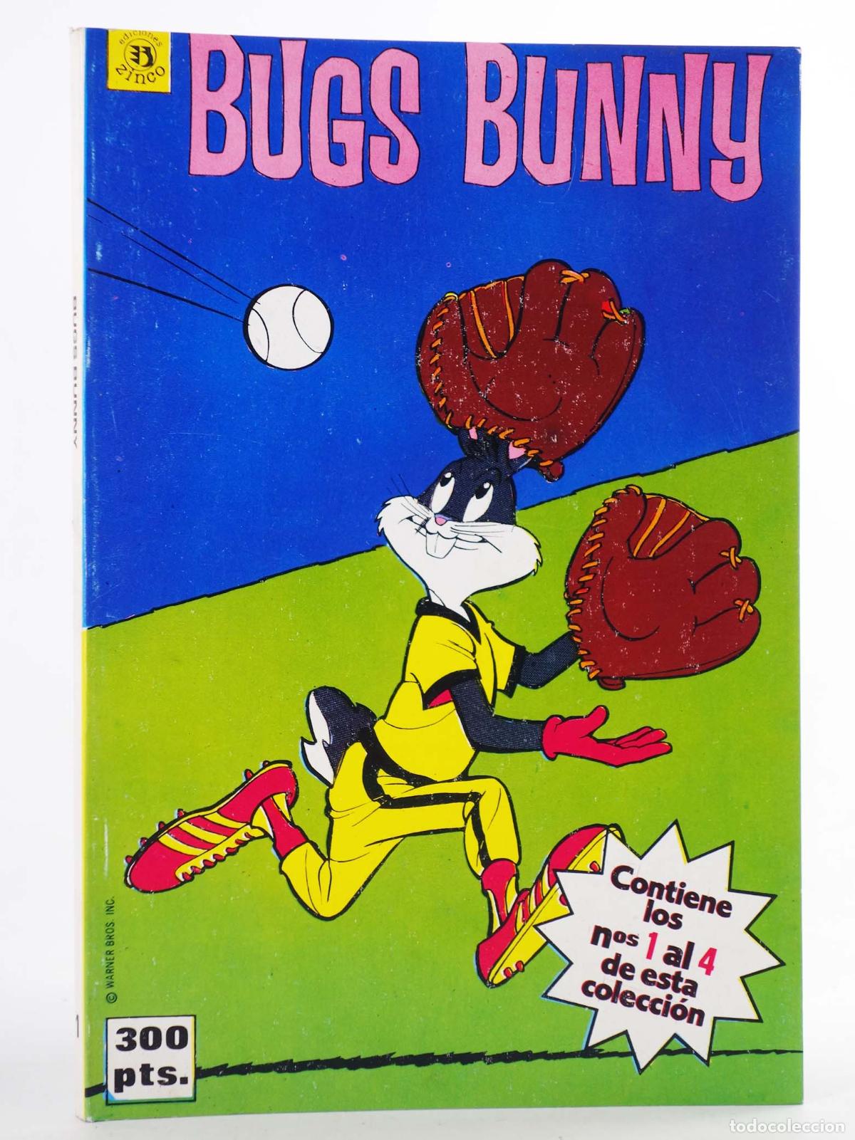 C&oacute;mics: BUGS BUNNY 1 A 4. RETAPADO. Zinco, 1987 - Foto 1
