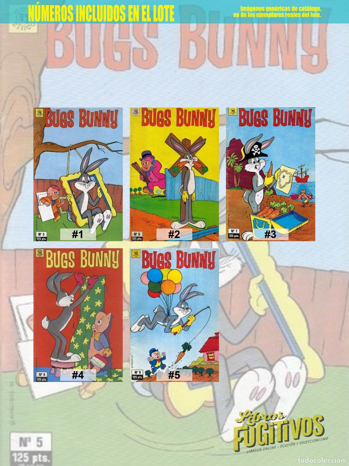 C&oacute;mics: BUGS BUNNY 5 A 9. RETAPADO. Zinco, 1987 - Foto 3