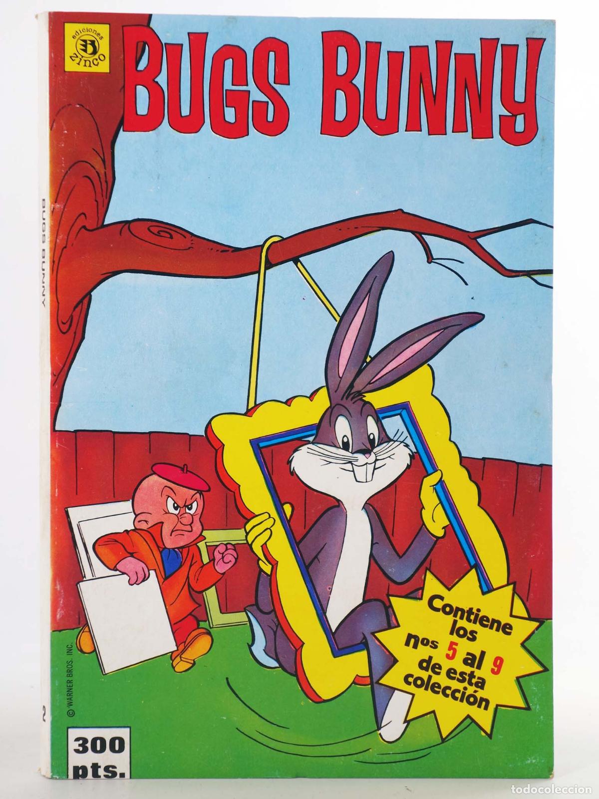 C&oacute;mics: BUGS BUNNY 5 A 9. RETAPADO. Zinco, 1987 - Foto 1
