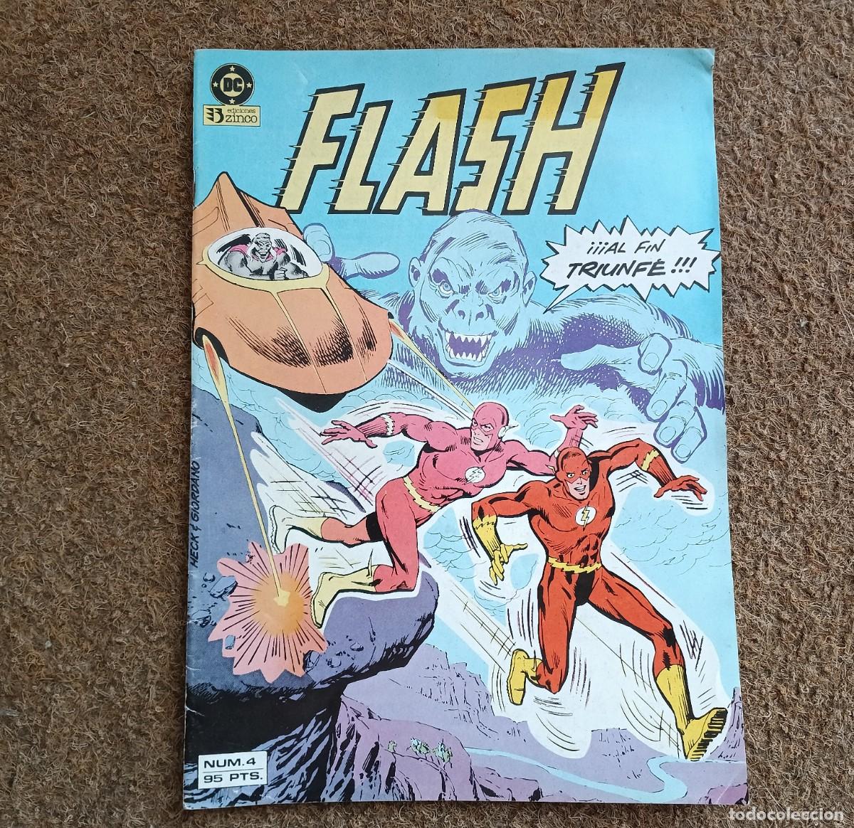 C&oacute;mics: Flash. Ediciones Zinco. DC. N&deg; 4. Buen estado - Foto 1