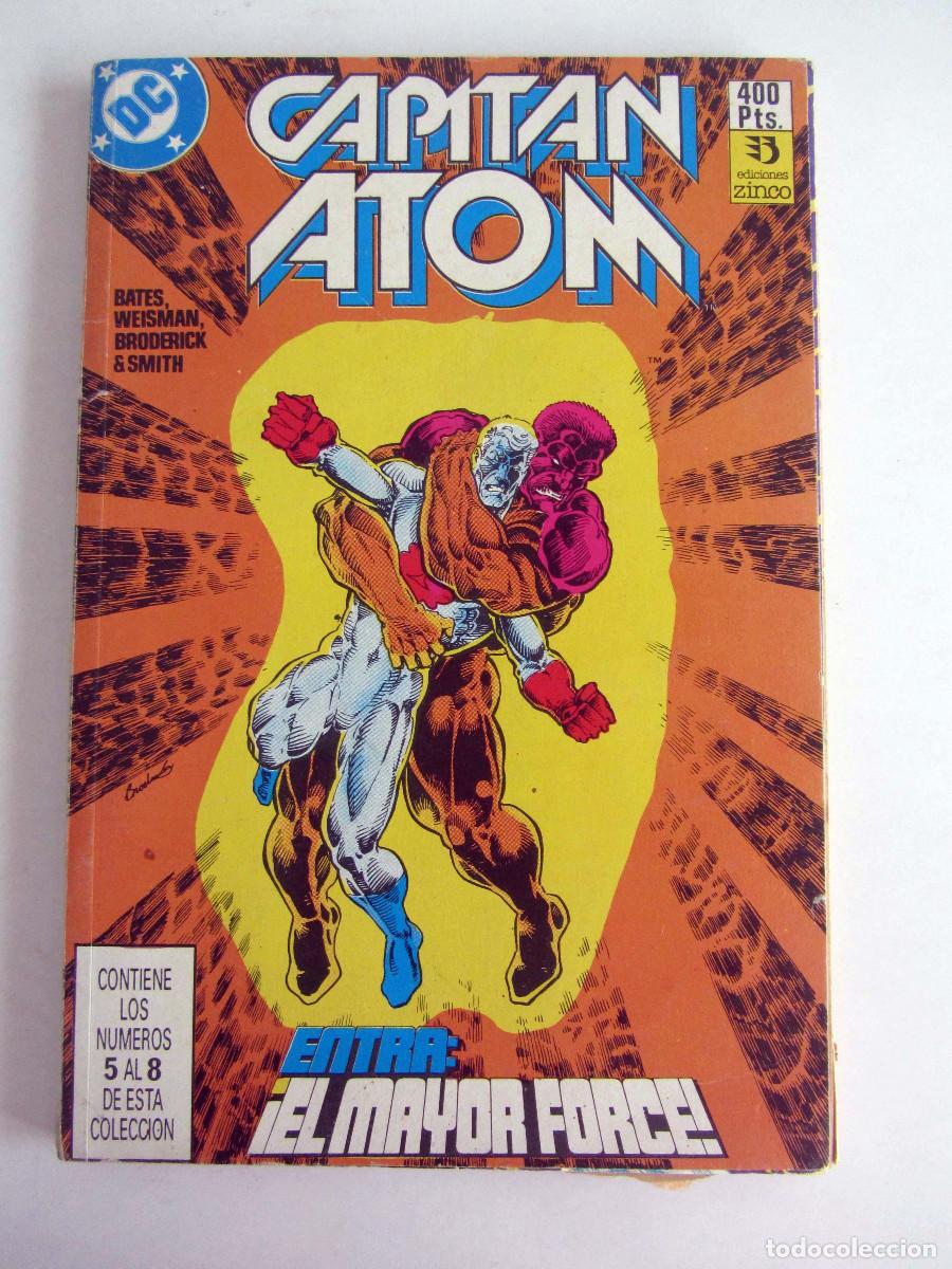 C&oacute;mics: Capitan Atom Retapado n&uacute;meros 5 al 8.