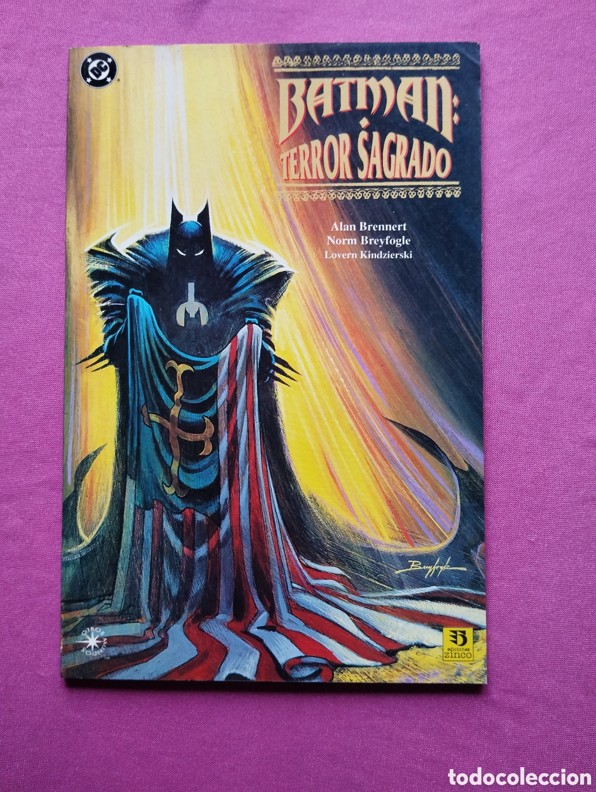 Comics: BATMAN TERROR SAGRADO HISTORIA COMPLETA ZINCO L19 5