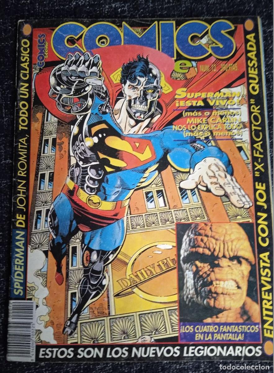 C&oacute;mics: COMIC SCENE N&ordm; 12 SPIDERMAN - SUPERMAN - ED. ZINCO - Foto 1