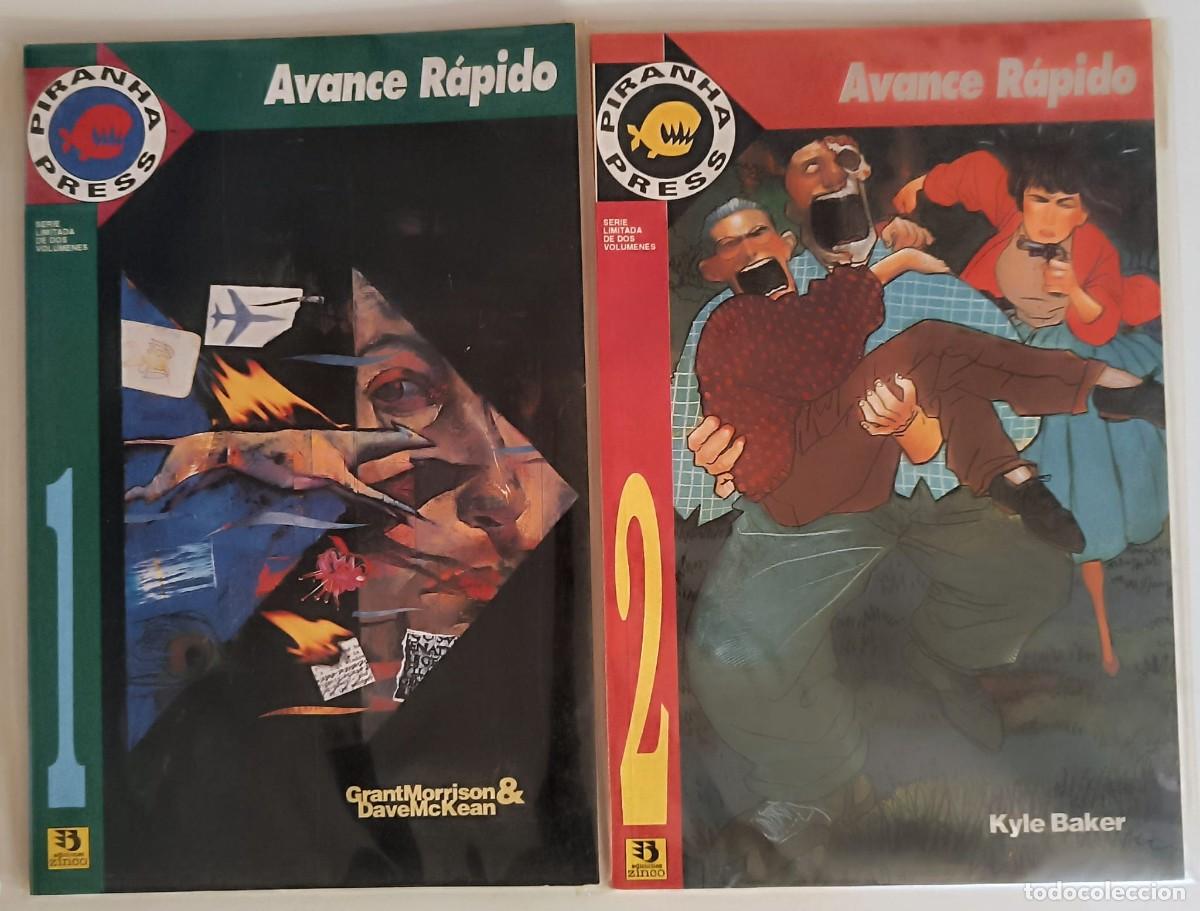 C&oacute;mics: Avance R&aacute;pido (1 y 2) Serie Completa - Piranha Press / Ediciones Zinco 1993 (Mint)