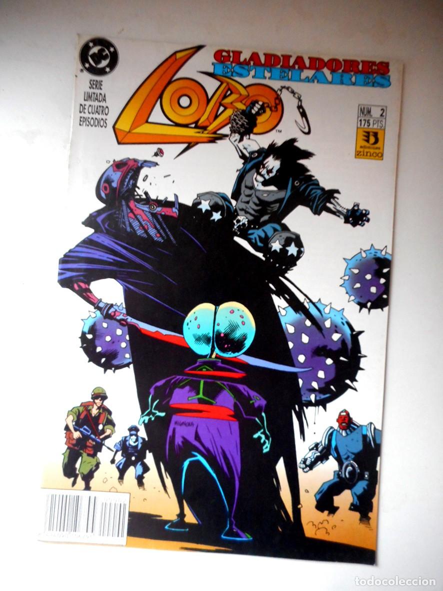 C&oacute;mics: LOBO GLADIADORES ESTELARES N&ordm;2 (ZINCO-1993) ALANT GRANT - JOHN WAGNER - CAM KENNEDY