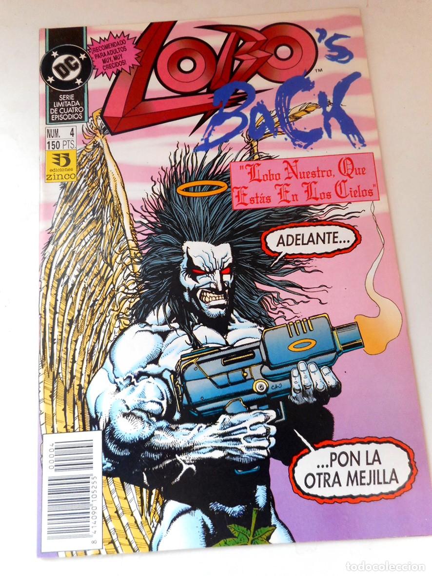 C&oacute;mics: LOBO: EL REGRESO N&ordm;4 (ZINCO-1992) ALANT GRANT - SIMON BISLEY