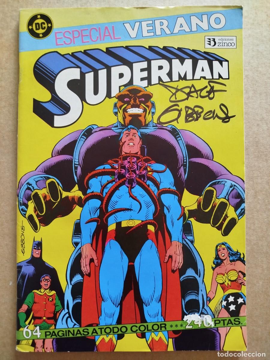 C&oacute;mics: Superman especial verano. Firmado por Dave Gibbons