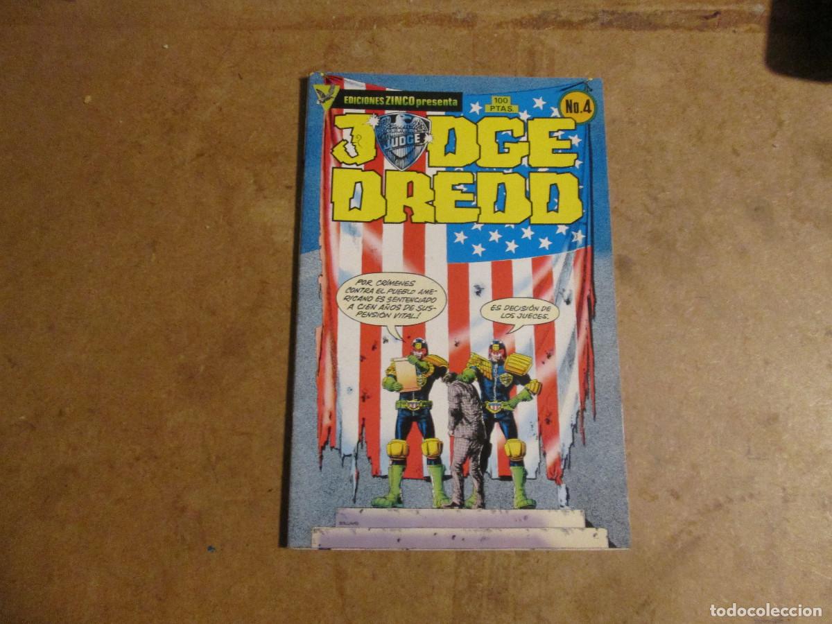 C&oacute;mics: Judge Dredd n&ordm; 4, zinco
