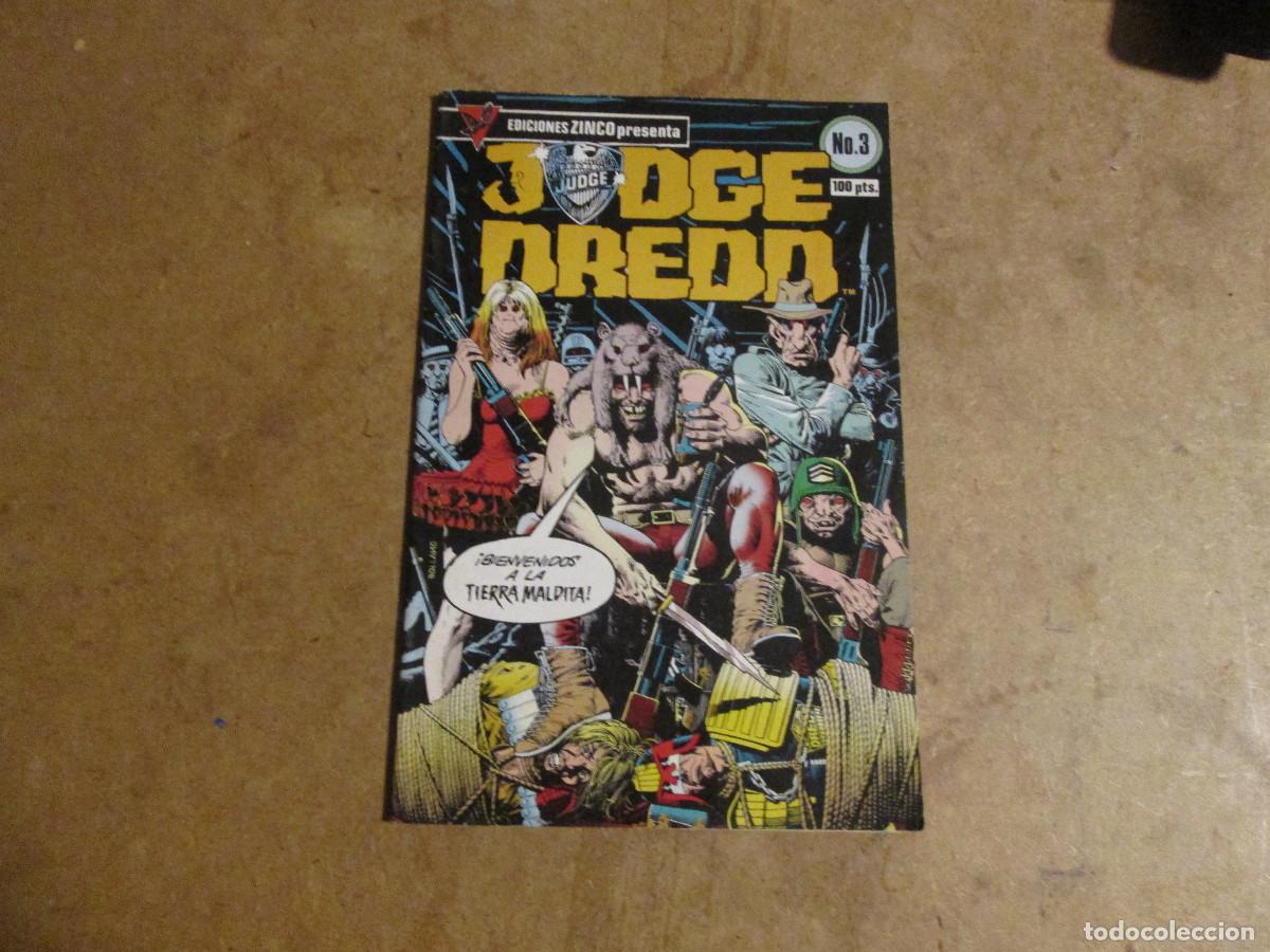 C&oacute;mics: Judge Dredd n&ordm; 3, zinco