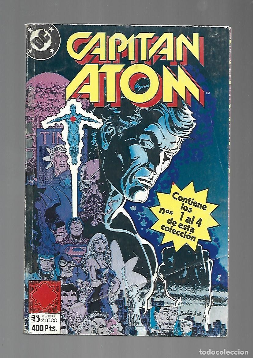 C&oacute;mics: Capit&aacute;n Atom, retapado, 1 (1 al 4), 1989, Zinco, buen estado