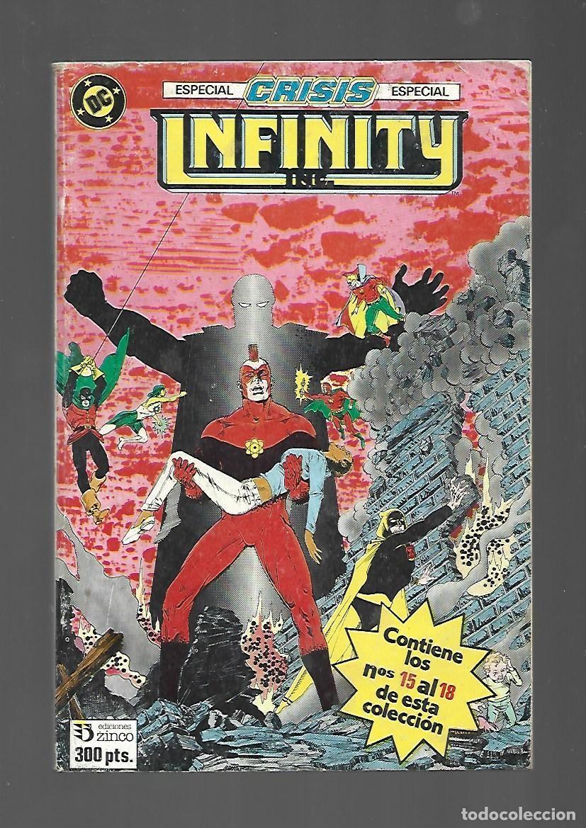 C&oacute;mics: Infinity Inc., tomo retapado 4 (15 al 18), 1986, Zinco, muy buen estado