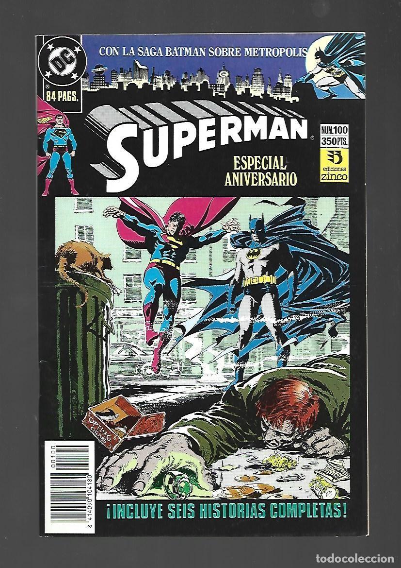 C&oacute;mics: Superman, 100, 1991, Zinco, muy buen estado