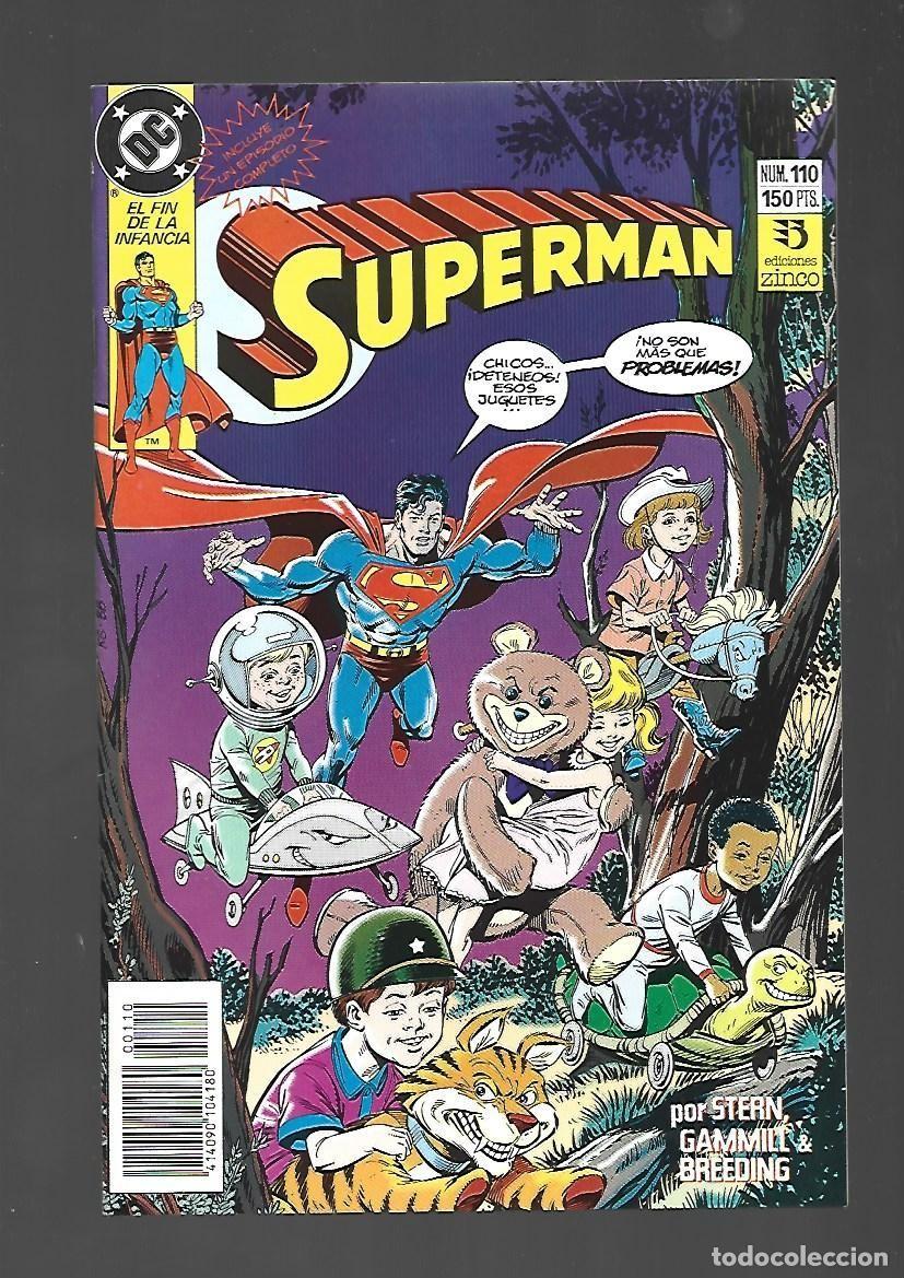 C&oacute;mics: Superman, 110, 1992, Zinco, muy buen estado