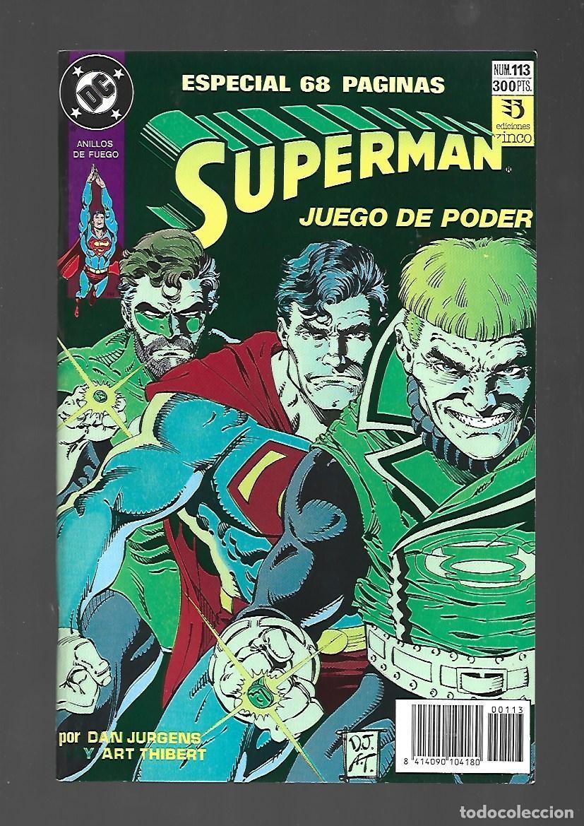C&oacute;mics: Superman, 113, 1992, Zinco, muy buen estado