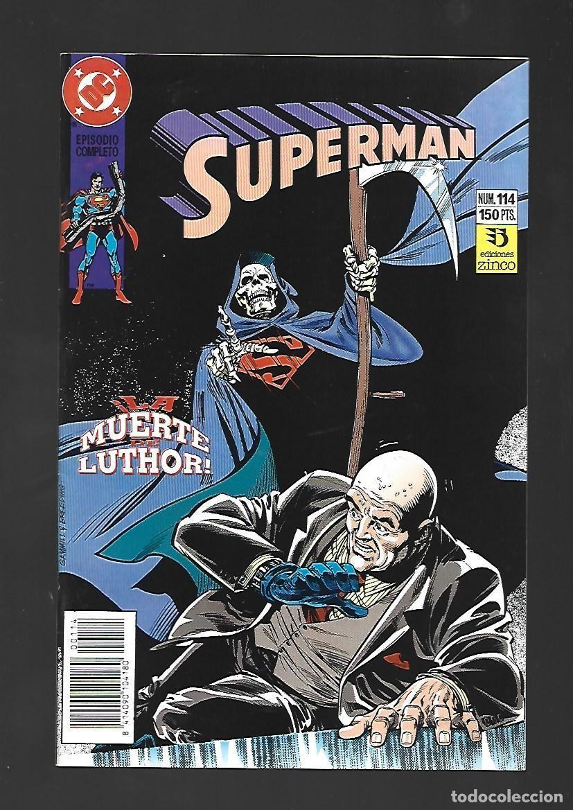 C&oacute;mics: Superman, 114, 1992, Zinco, muy buen estado