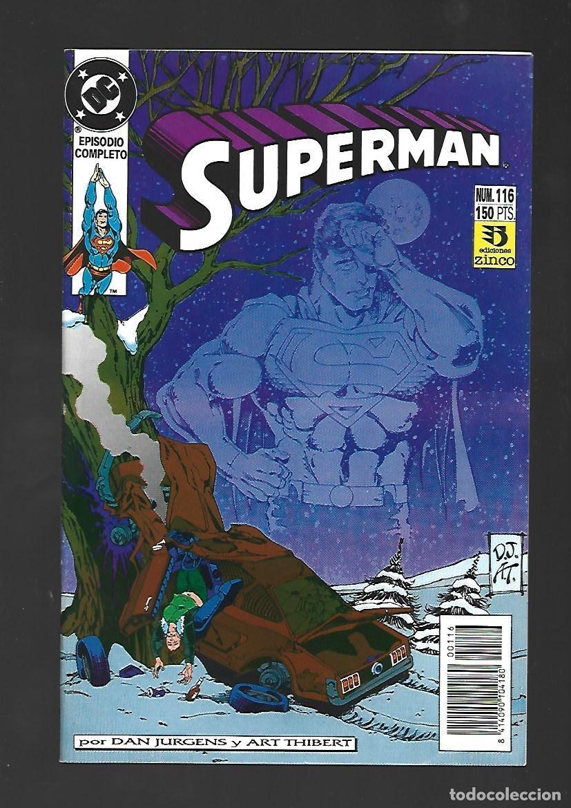 C&oacute;mics: Superman, 116, 1992, Zinco, muy buen estado