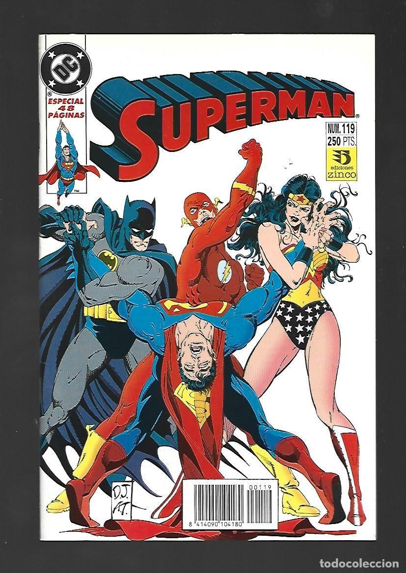 C&oacute;mics: Superman, 119, 1992, Zinco, muy buen estado
